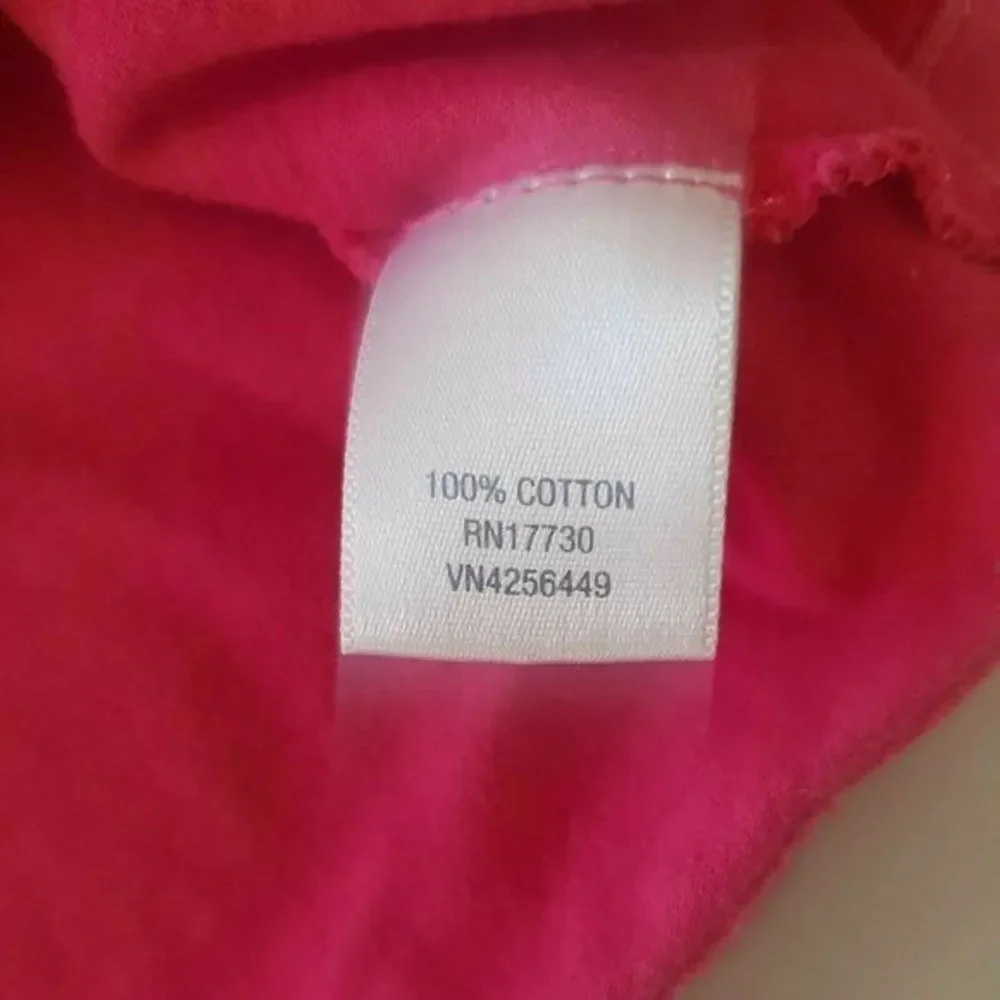 Circo Pink Tank Top Blouse Size 4t Pleated Sleeveless 100% Cotton Girls Solid
